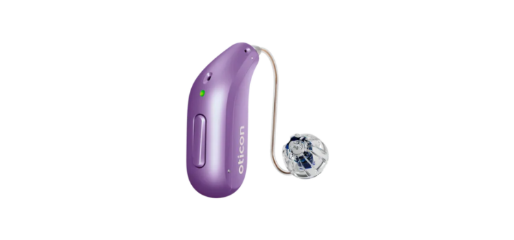 Appareil auditif enfant mauve